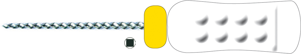 NiTi K-Filar Nr 45, 21 mm