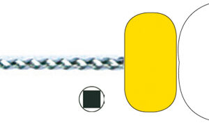 NiTi K-Filar Nr 15, 25 mm