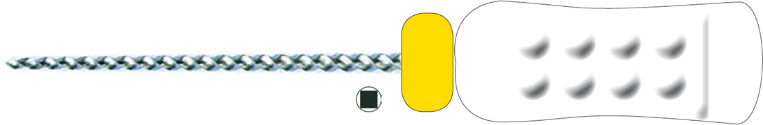 NiTi K-Filar Nr 45, 25 mm