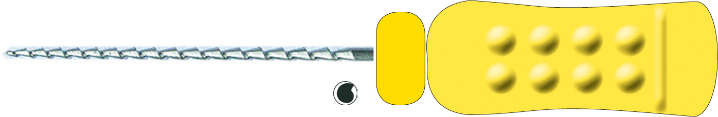 NiTi H-Filar 25 mm Nr 50