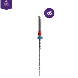 FKG Race Evo, Nr 25/.04 31 mm Röd/Röd, Sterila