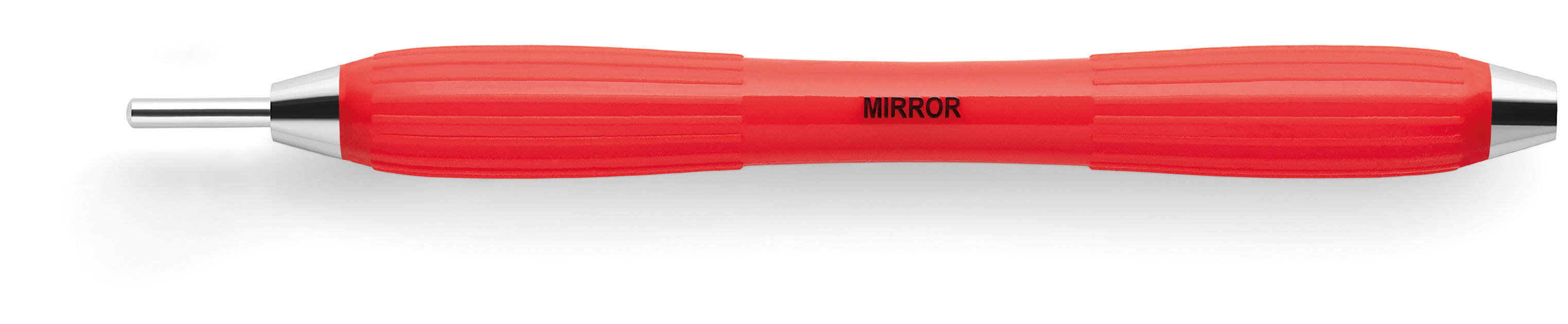 Top Dent Spegelskaft Röd