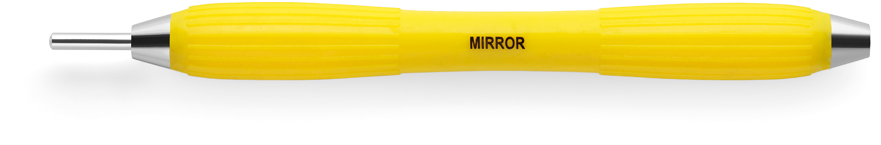 Top Dent Spegelskaft Gul