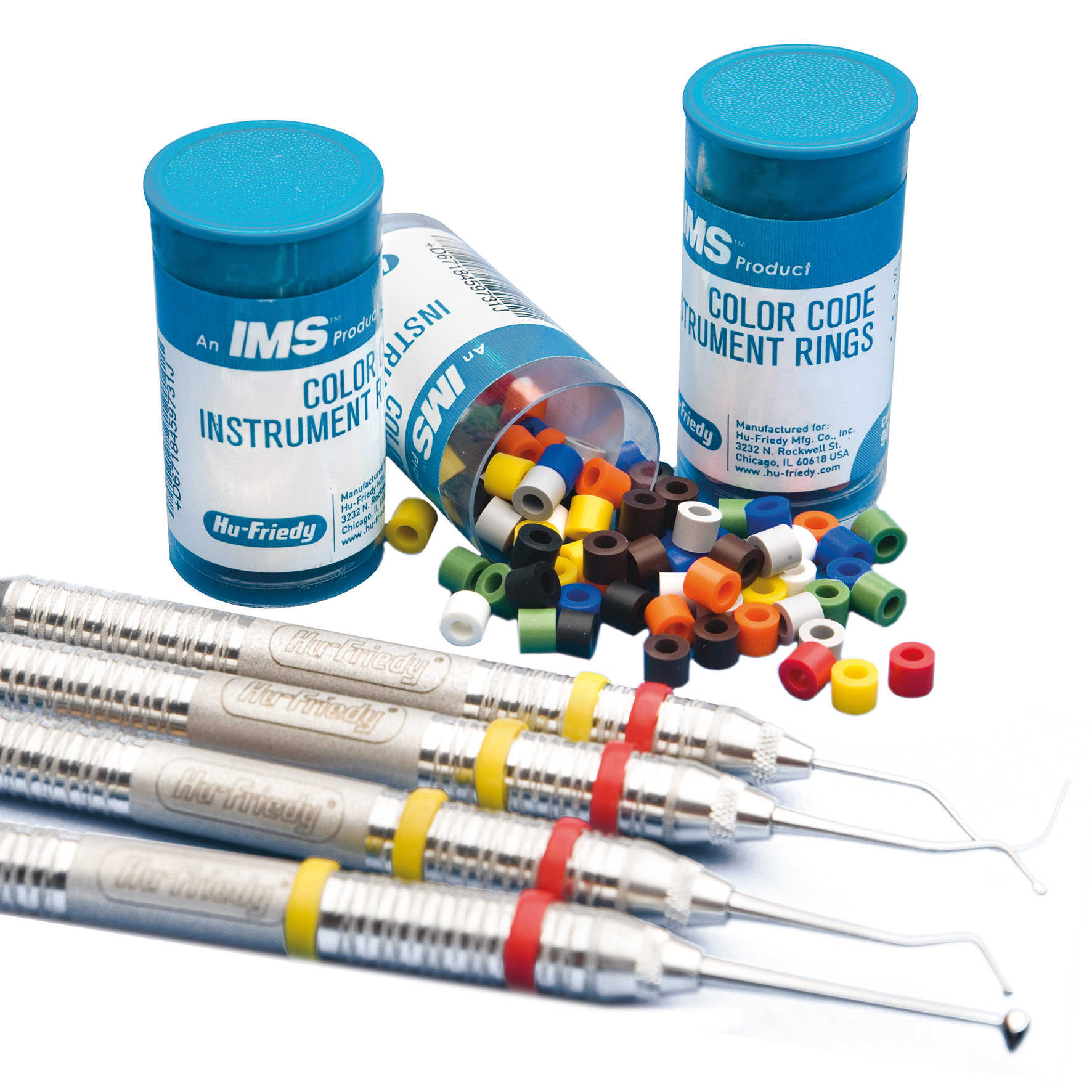 Hu-Friedy Färgmärkningsringar Svart, IMS-1289