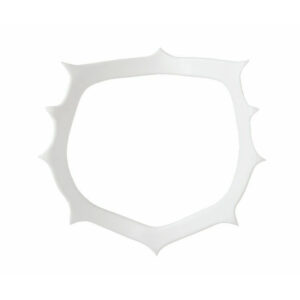 Kofferdam RAM av Vit plast, 1 st