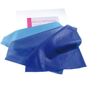 Kofferdam ProOptions Latex Medium bitar, mörkblå 15 x 15 cm