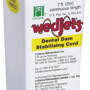 Kofferdamtråd Wedget Small, gul