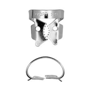Kofferdamklammer Ivory 12A