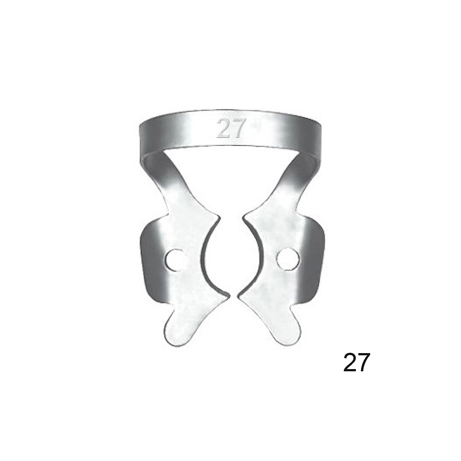 Kofferdam klammer nr 27, 1 st