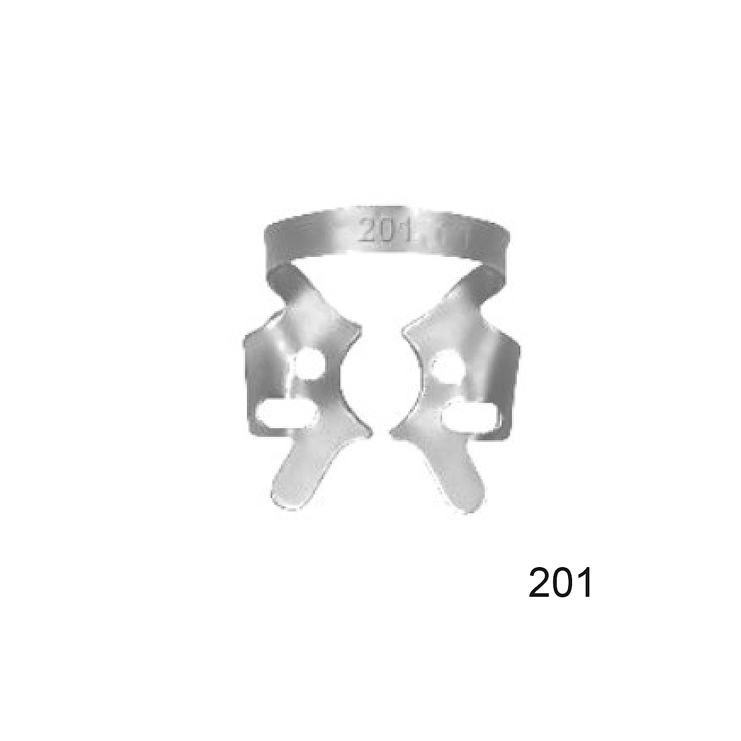 Kofferdam klammer nr 201, 1 st