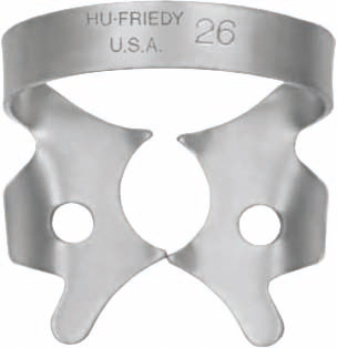 Hu-Friedy Satin Steel kofferdamklammer 26, RDCM26