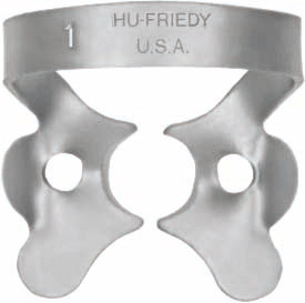 Hu-Friedy Satin Steel kofferdamklammer 1, RDCM1