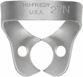 Hu-Friedy Satin Steel kofferdamklammer 27N, RDCM27N