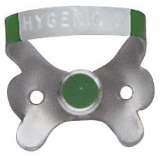 Kofferdamklammer Hygiernic Fiesta Grön, Nr 2A, premolarer och ök incisiver