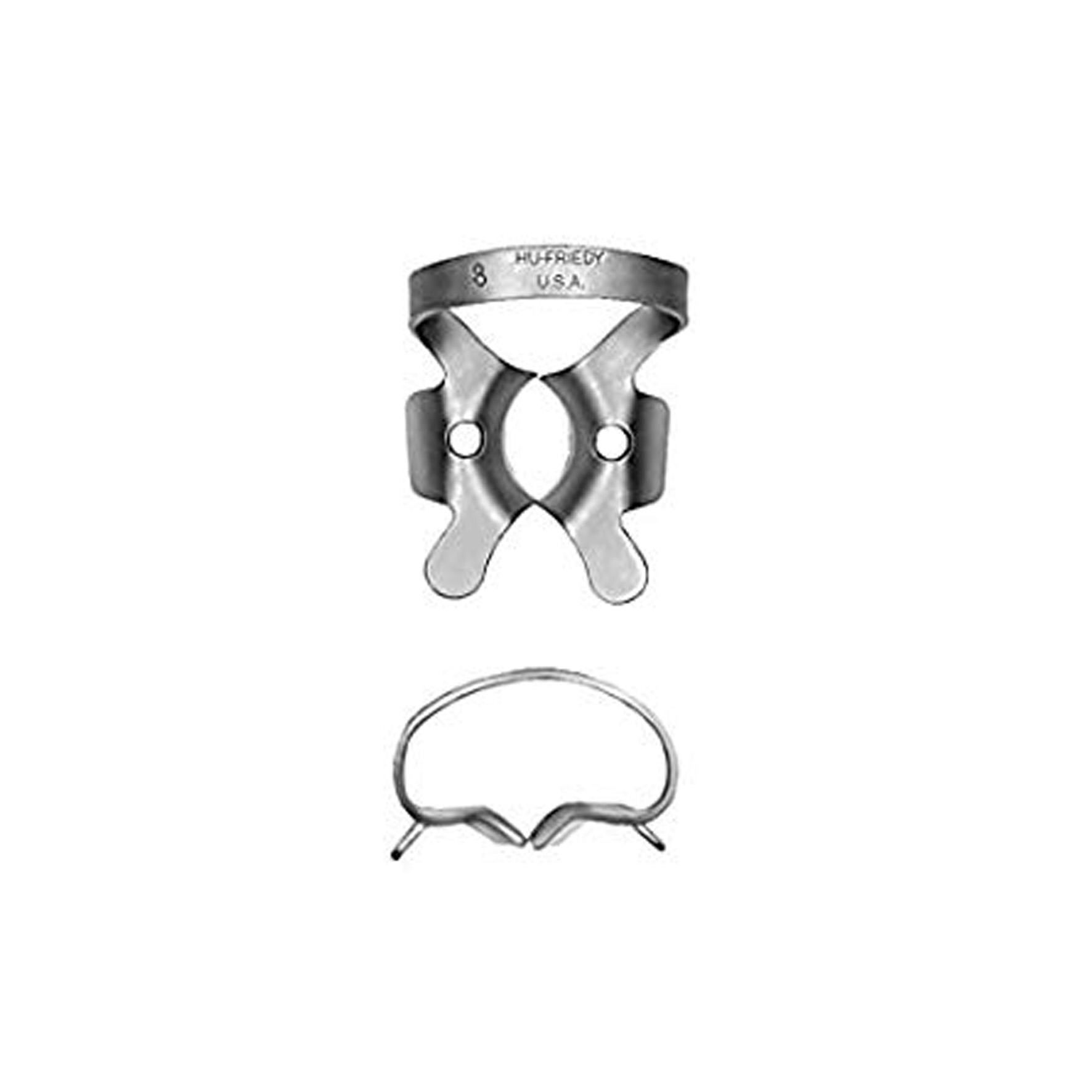 Hu-Friedy Kofferdamklammer RDCM 8, RDCM8