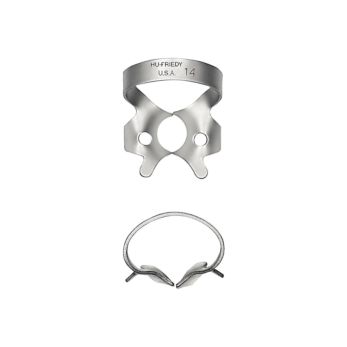 Hu-Friedy Satin Steel kofferdamklammer 14, RDCM14