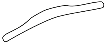 Matrisband Dentatus Nr 3, rak molar