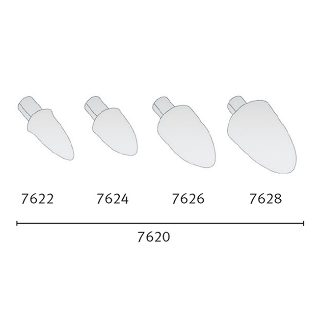 LM Gingival Retractors 7620 Kontaktskapare sort. 120st, 30/sort