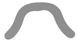 Matrisband Dentatus klass V N4B,böjd