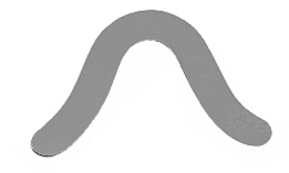 Matrisband Dentatus klass V N5B, böjd