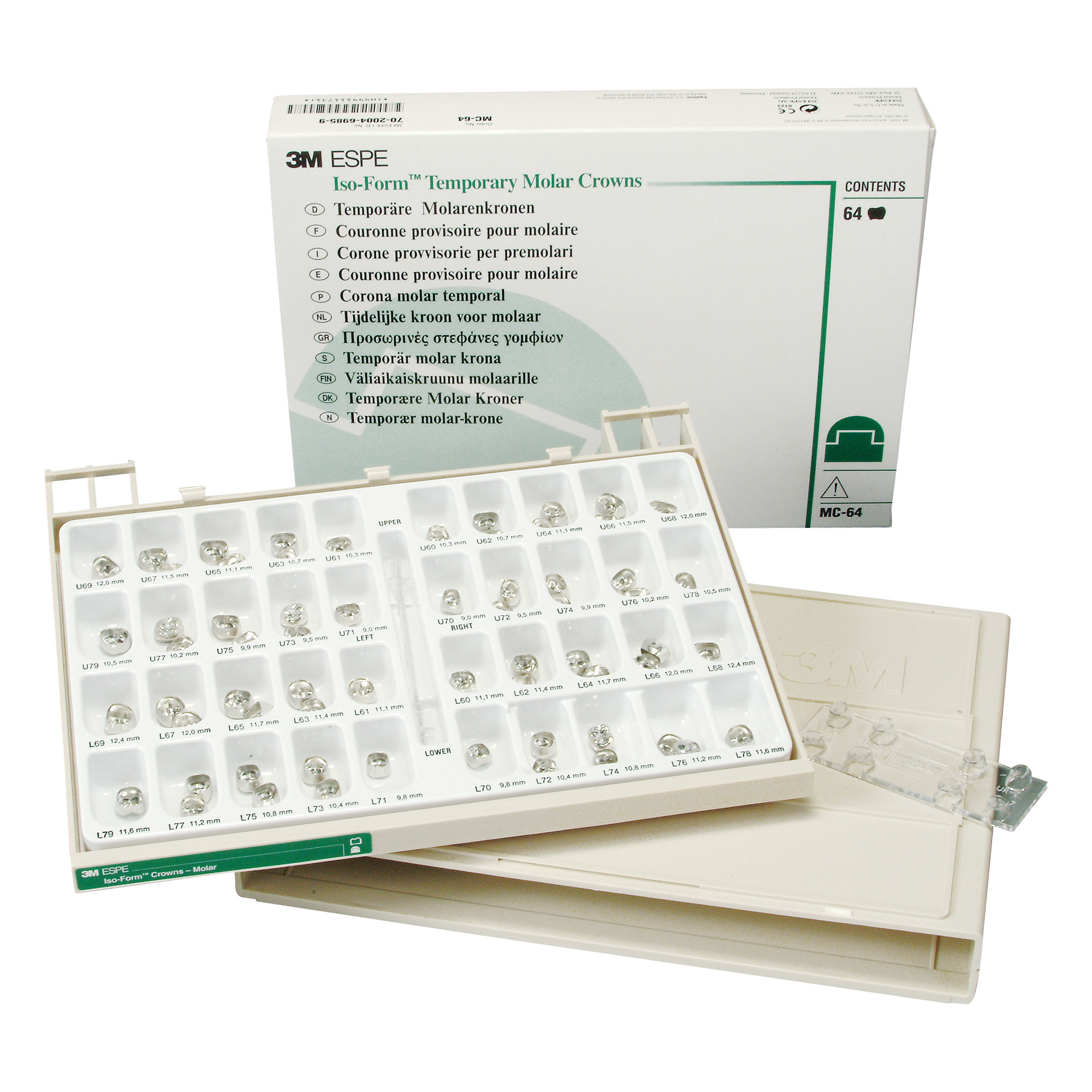 Isoform kronor MC-64 sortiment