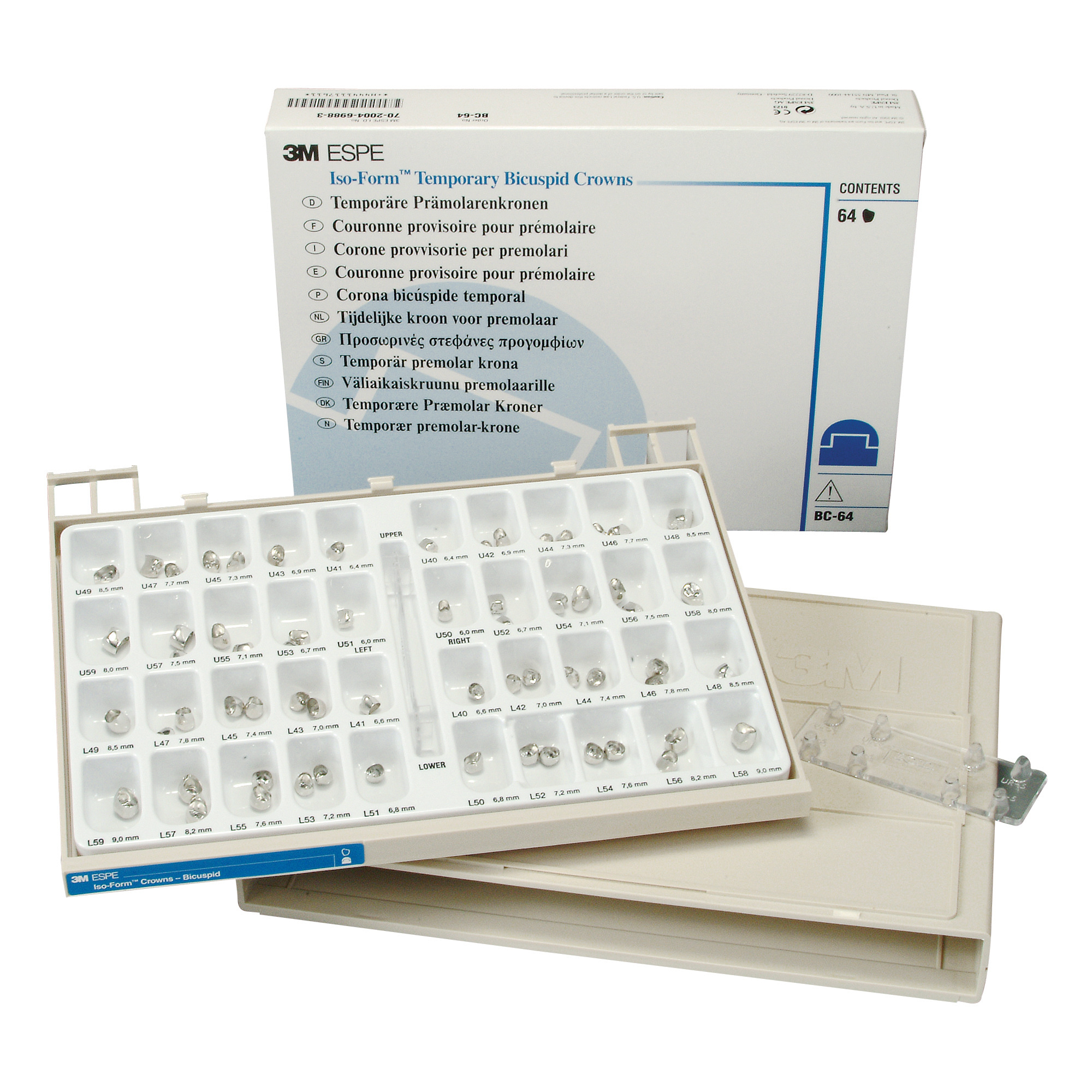 Stainless Steel Crowns Intro permanenta tänder