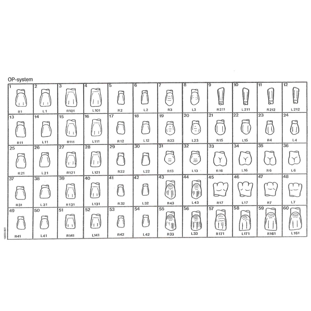 Directa Fullform OP L4, 5 st