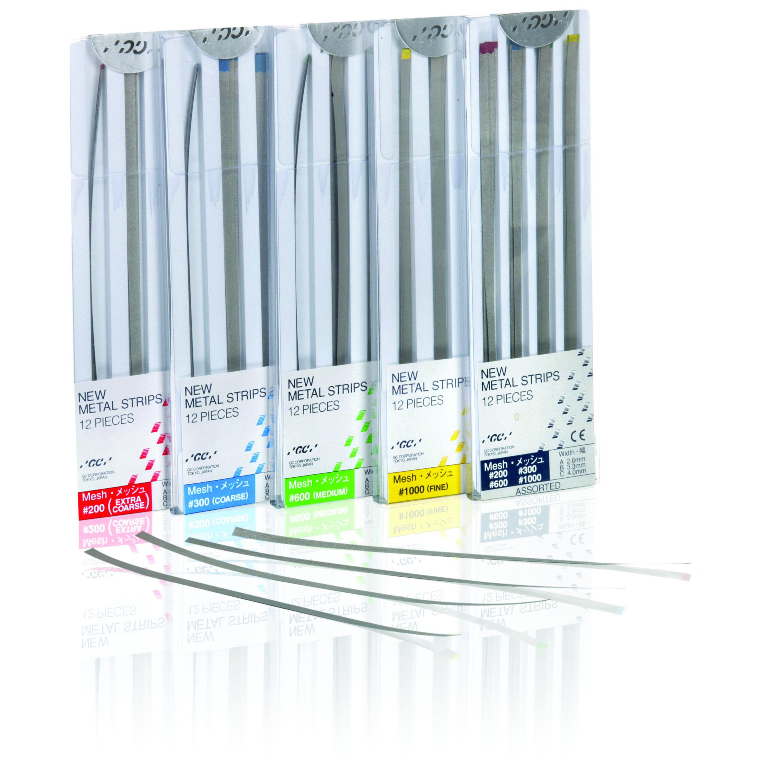 Strips GC N1000 Gul 6 mm 12 st