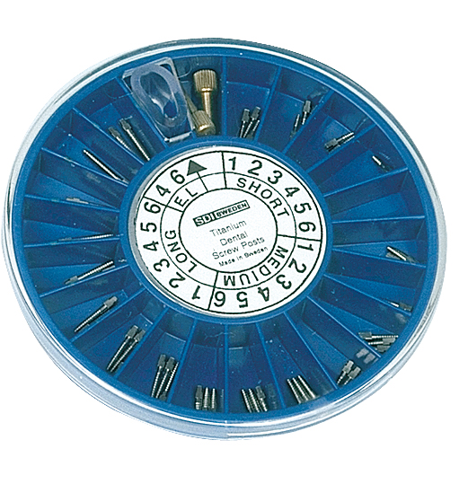 Rotskruvar, titan Nr 6 L