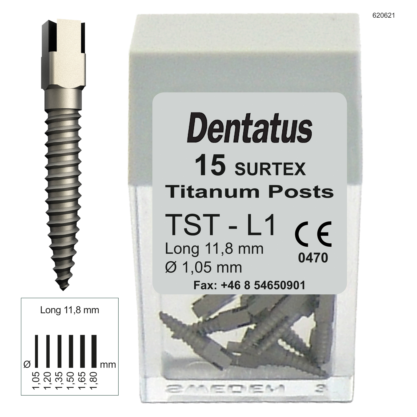 Rotskruvar, Surtex Titan Nr 1 L