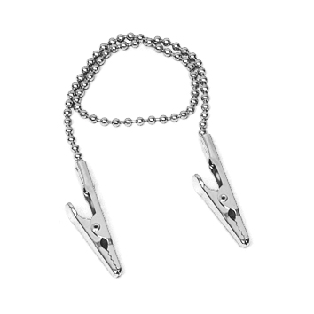 Servettkedjor Kulkedja med krokodilklämma