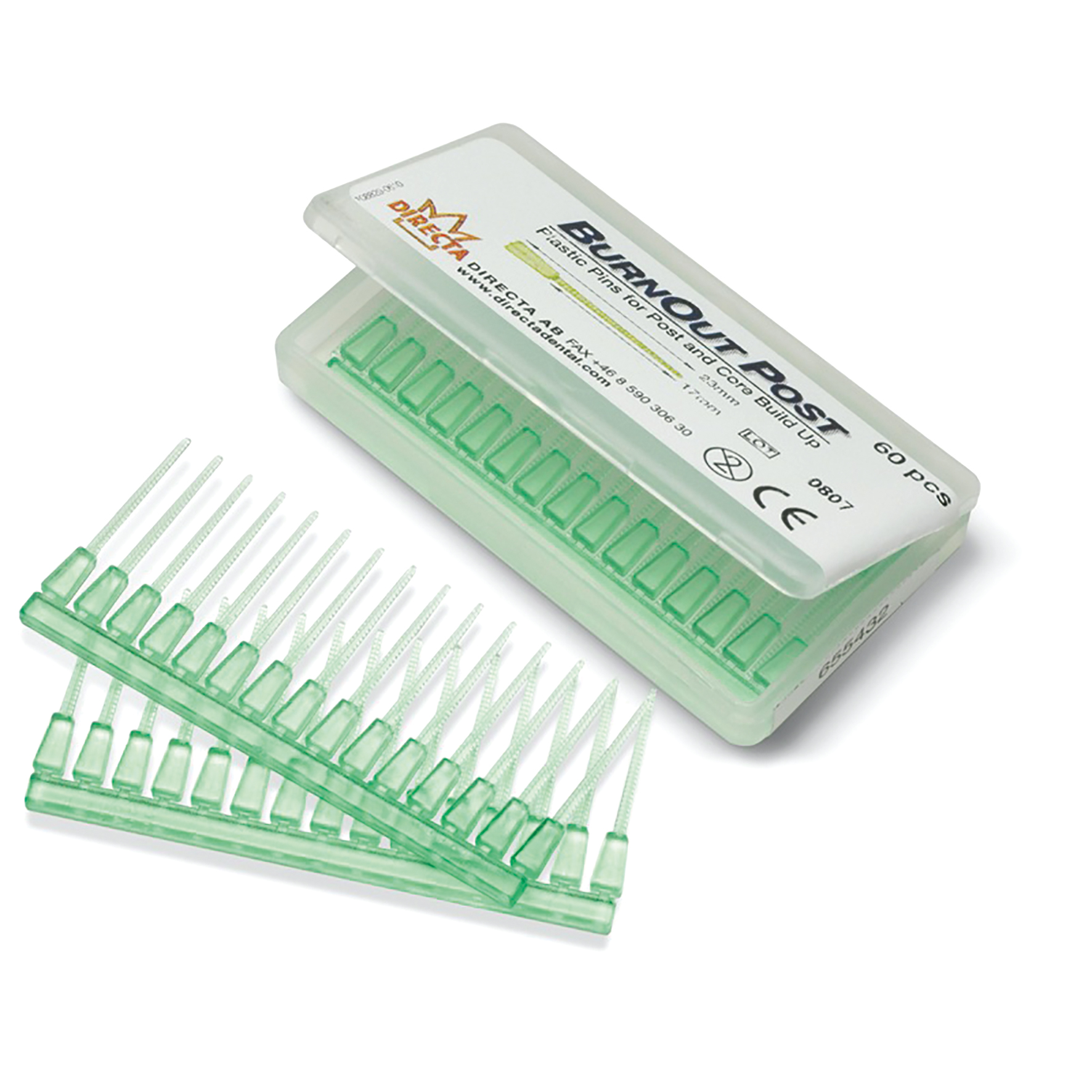 Avtrycksstift Stift för post crowns, långa, 23 mm