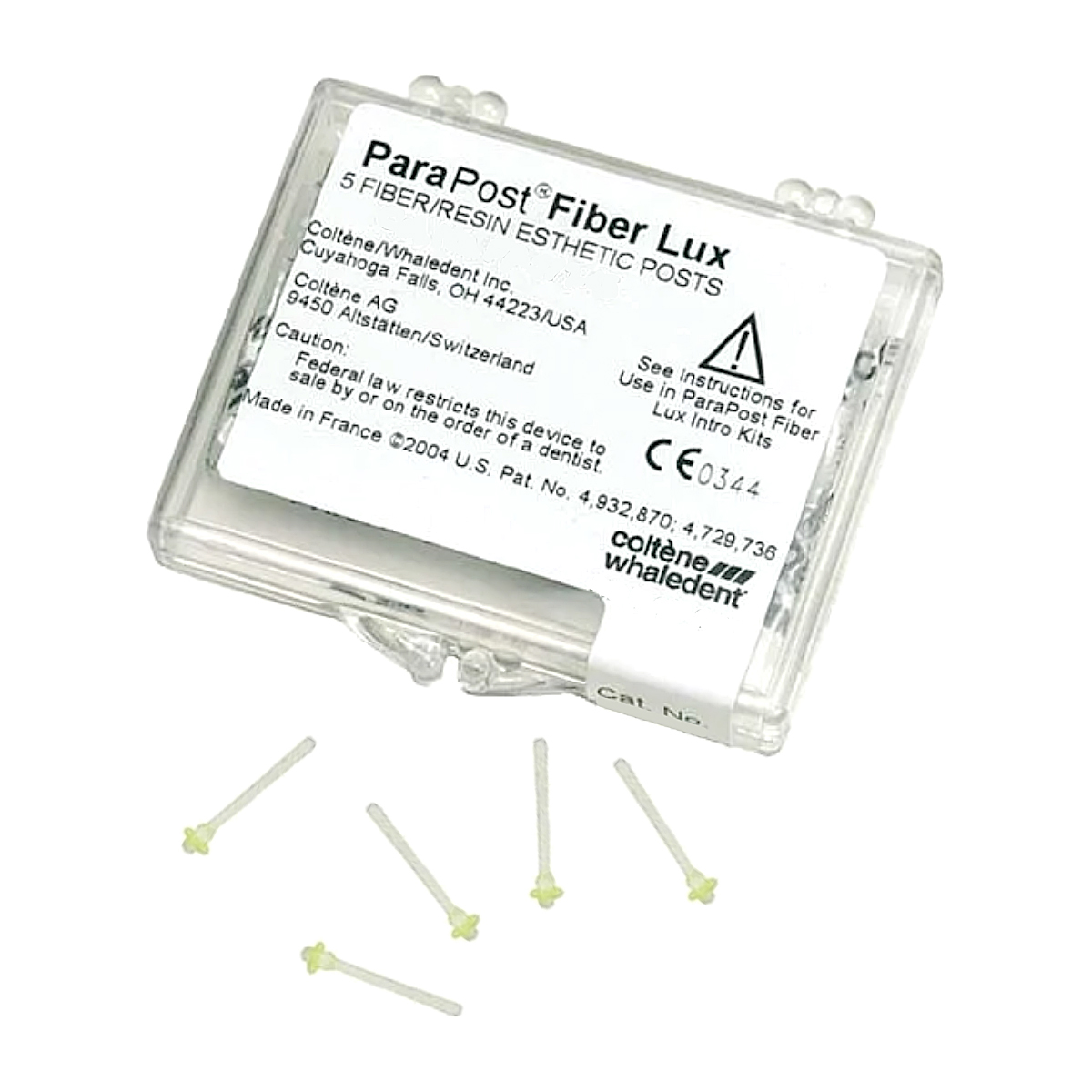 Parapost Fiber Lux Nr 4 Gul, 5 st