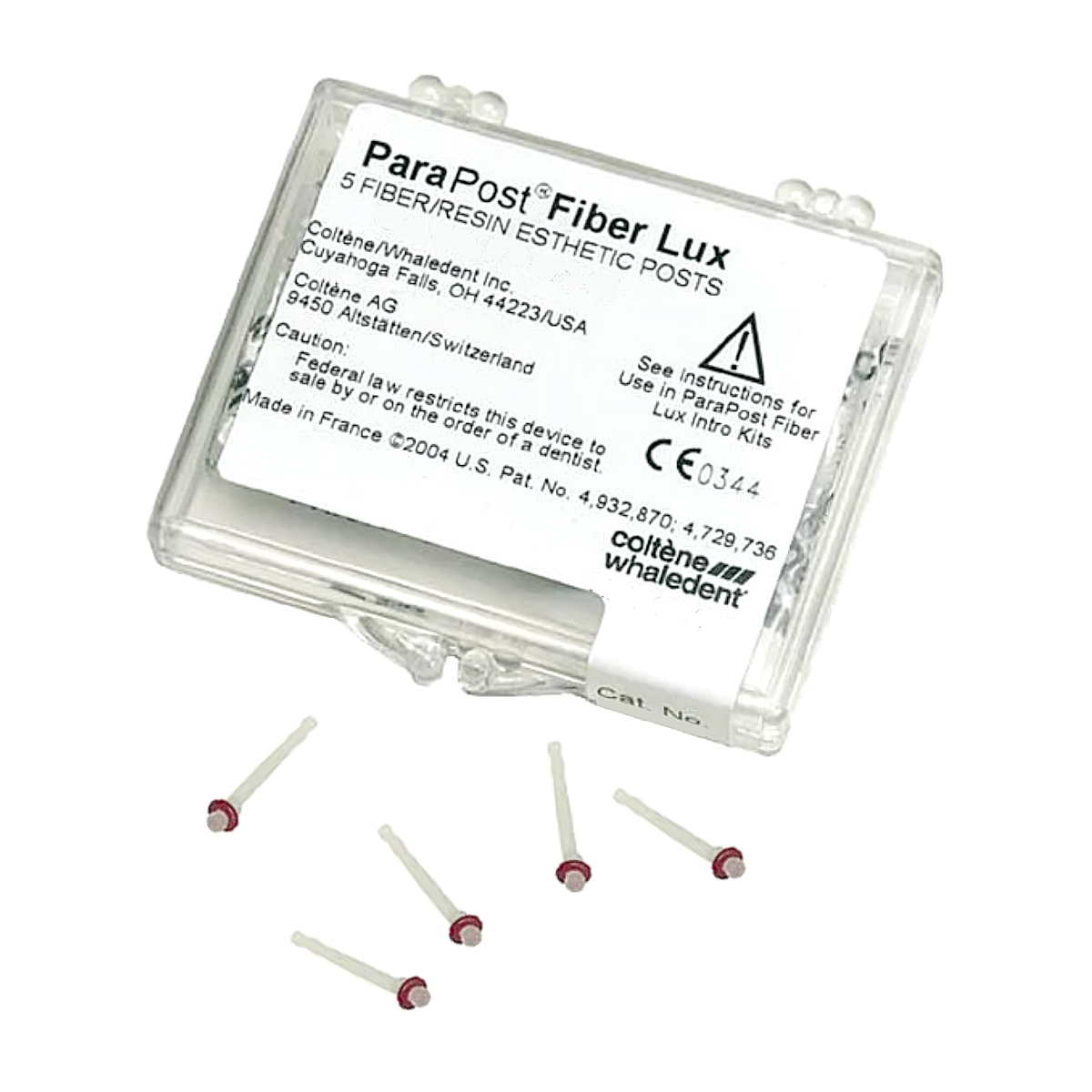 Parapost Fiber Lux Nr 5 Röd, 5 st