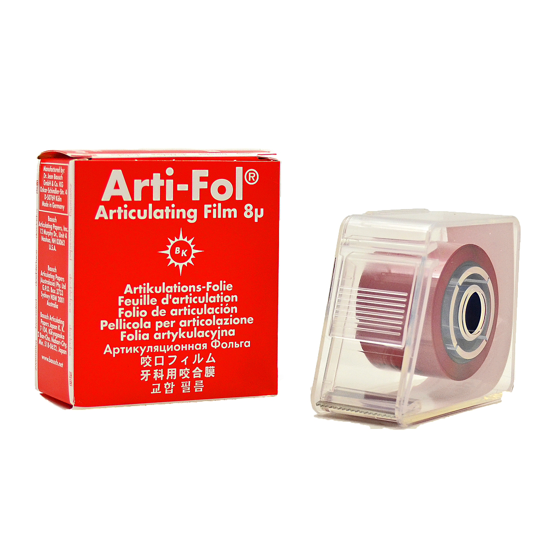 Bausch folie BK 25, röd