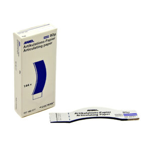 Hanel Artikulationspapper Böjd Blå, 144 st