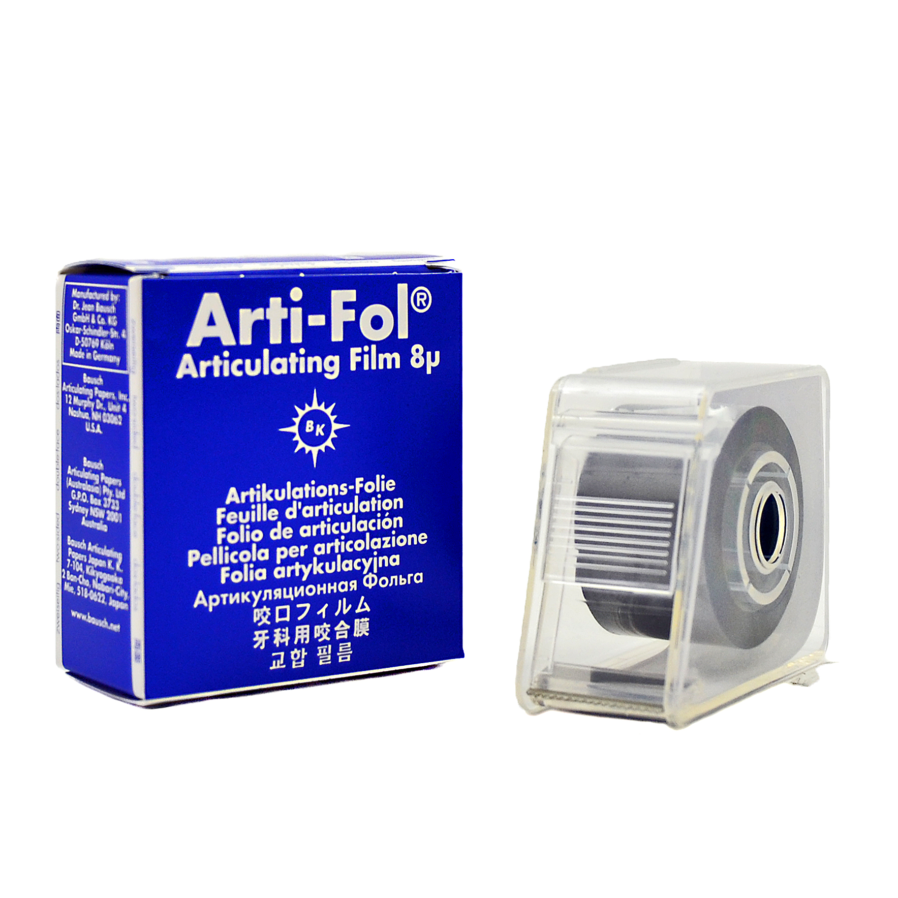 Bausch folie BK 1027, blå, refill