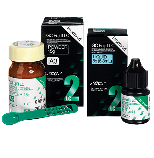 Fuji II LC A3, Pulver