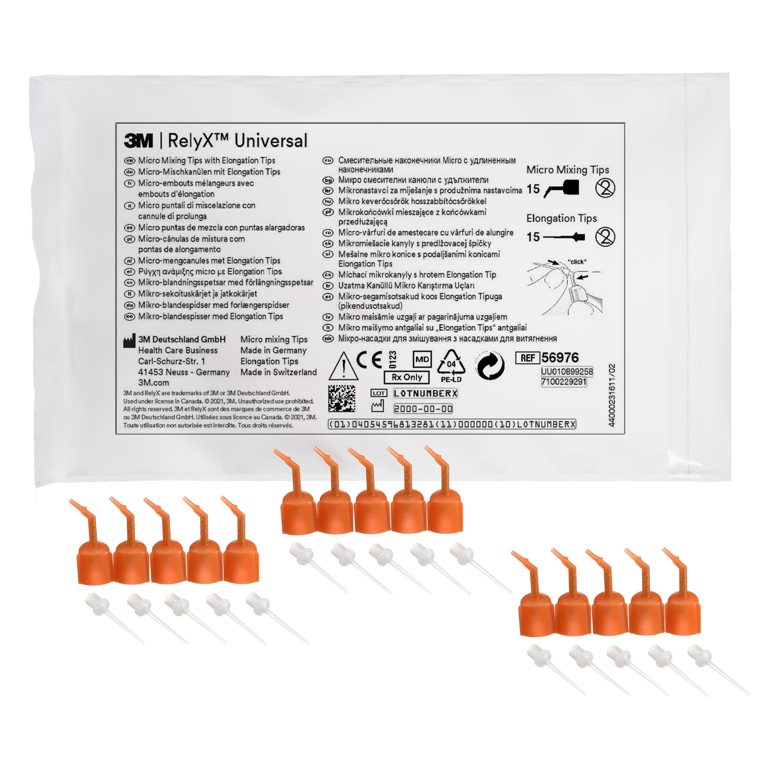 RelyX Univ Micro Mix Tips förlängd, 15 st