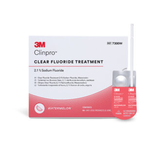 Clinpro Clear fluorlack, vattenmelon singeldos