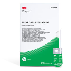 Clinpro Clear fluorlack, mint singeldos