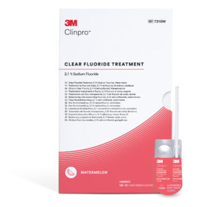 Clinpro Clear fluorlack, vattenmelon singeldos