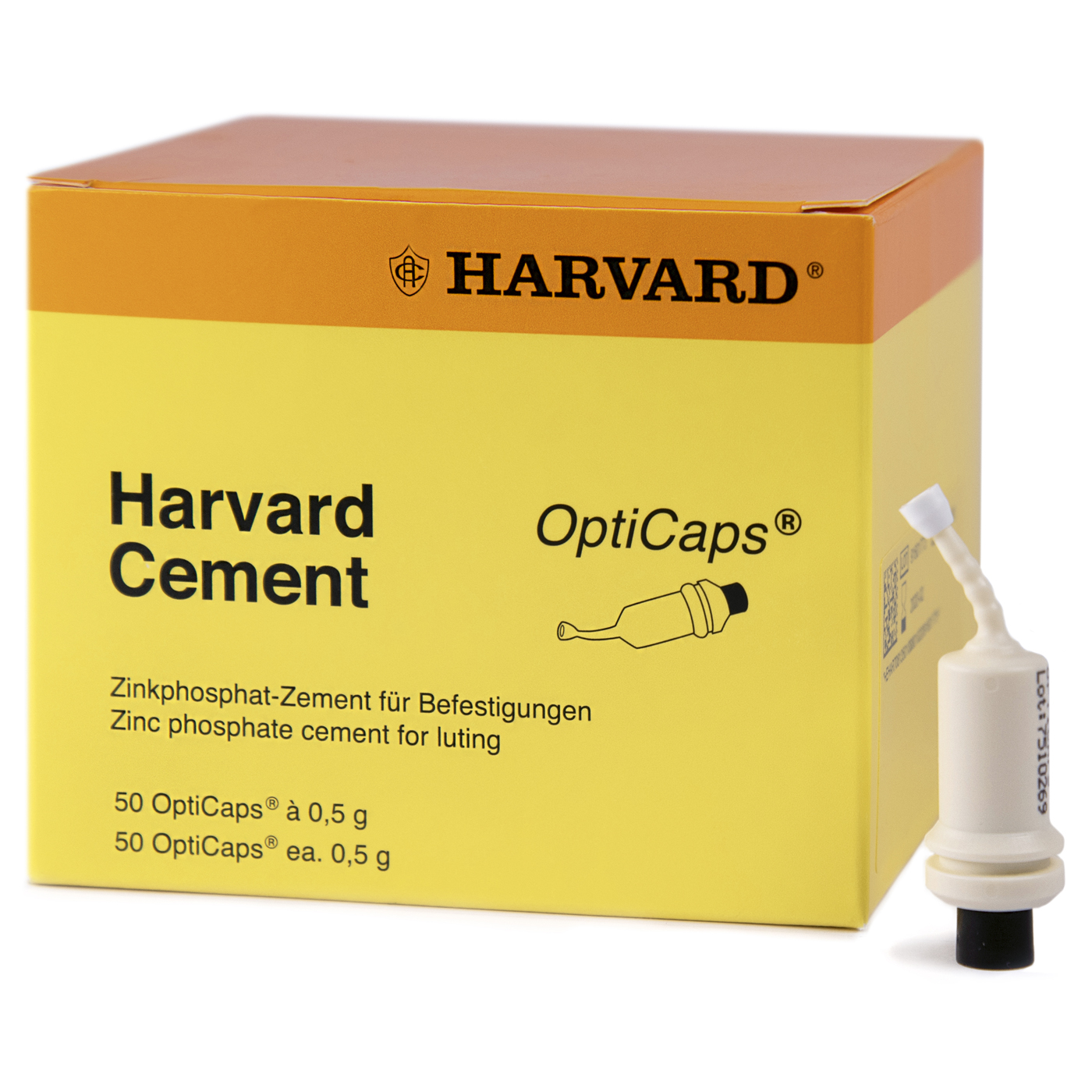 Harvard Cement Opticaps, 50x0,5 g