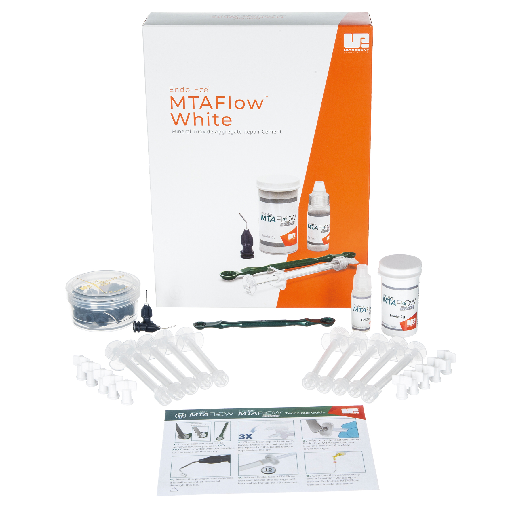 MTA Flow White Repair Cement Kit, Vit