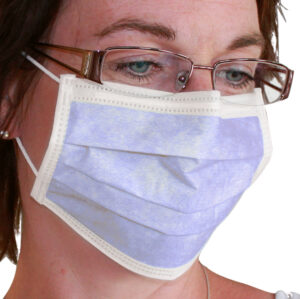 Top Dent Munskydd Lila med näsklämma