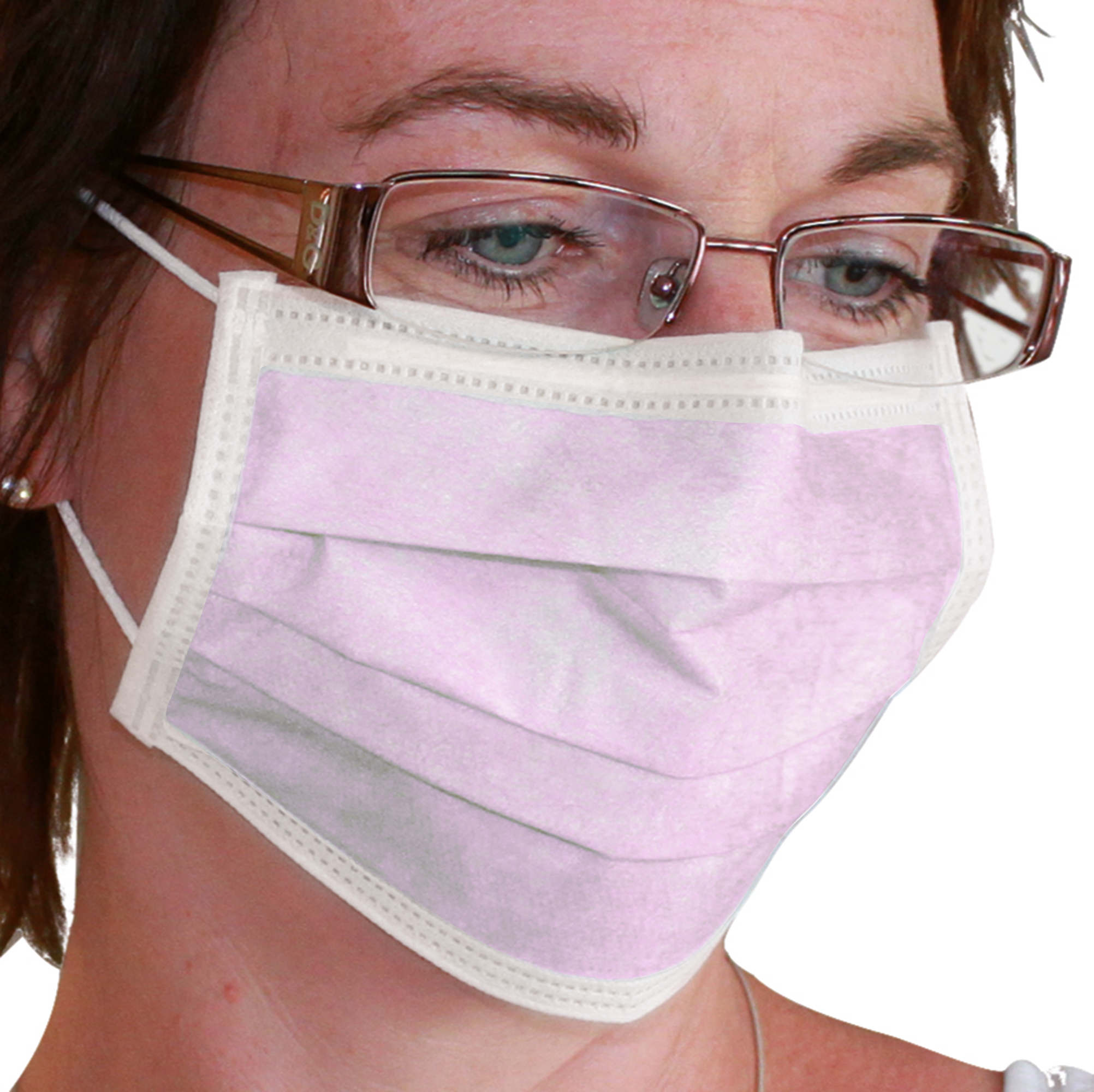 Top Dent Munskydd Rosa med näsklämma