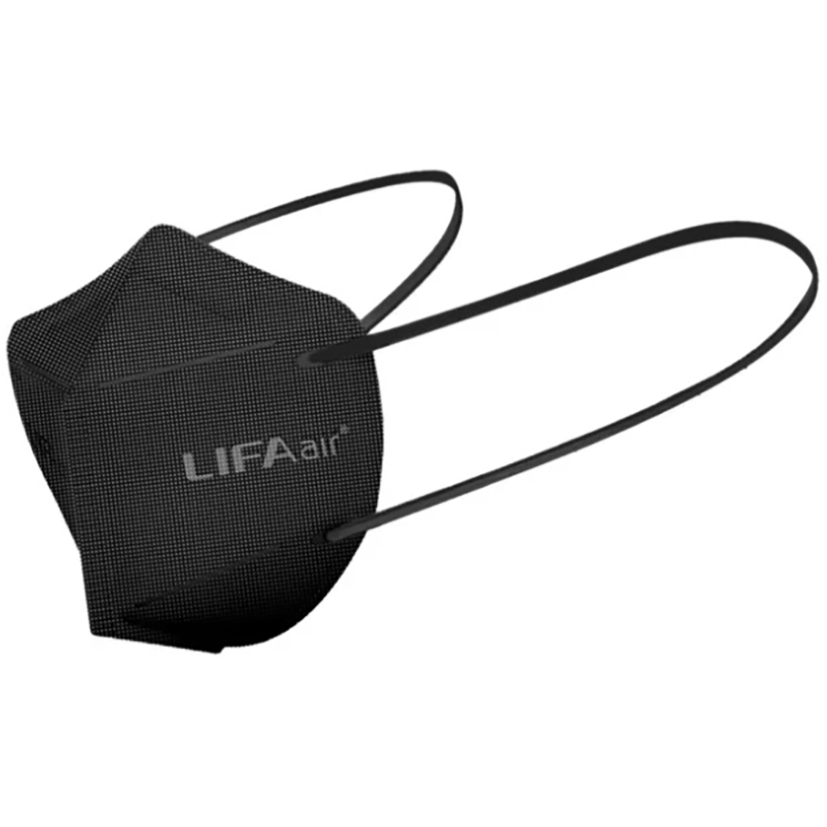 Andningsskydd Lifa Air Svart, med gummiband