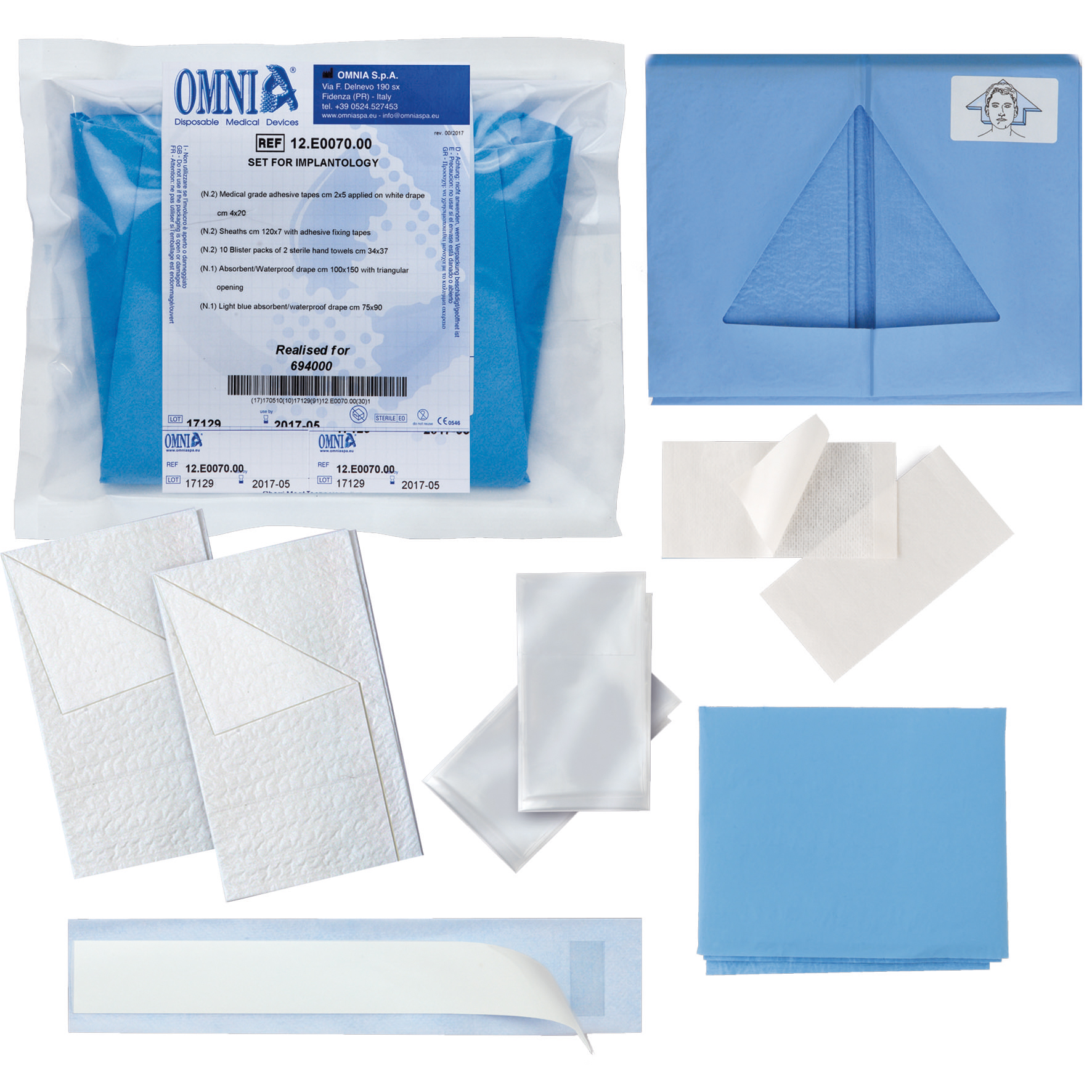 Dentalset Dental set, Steril