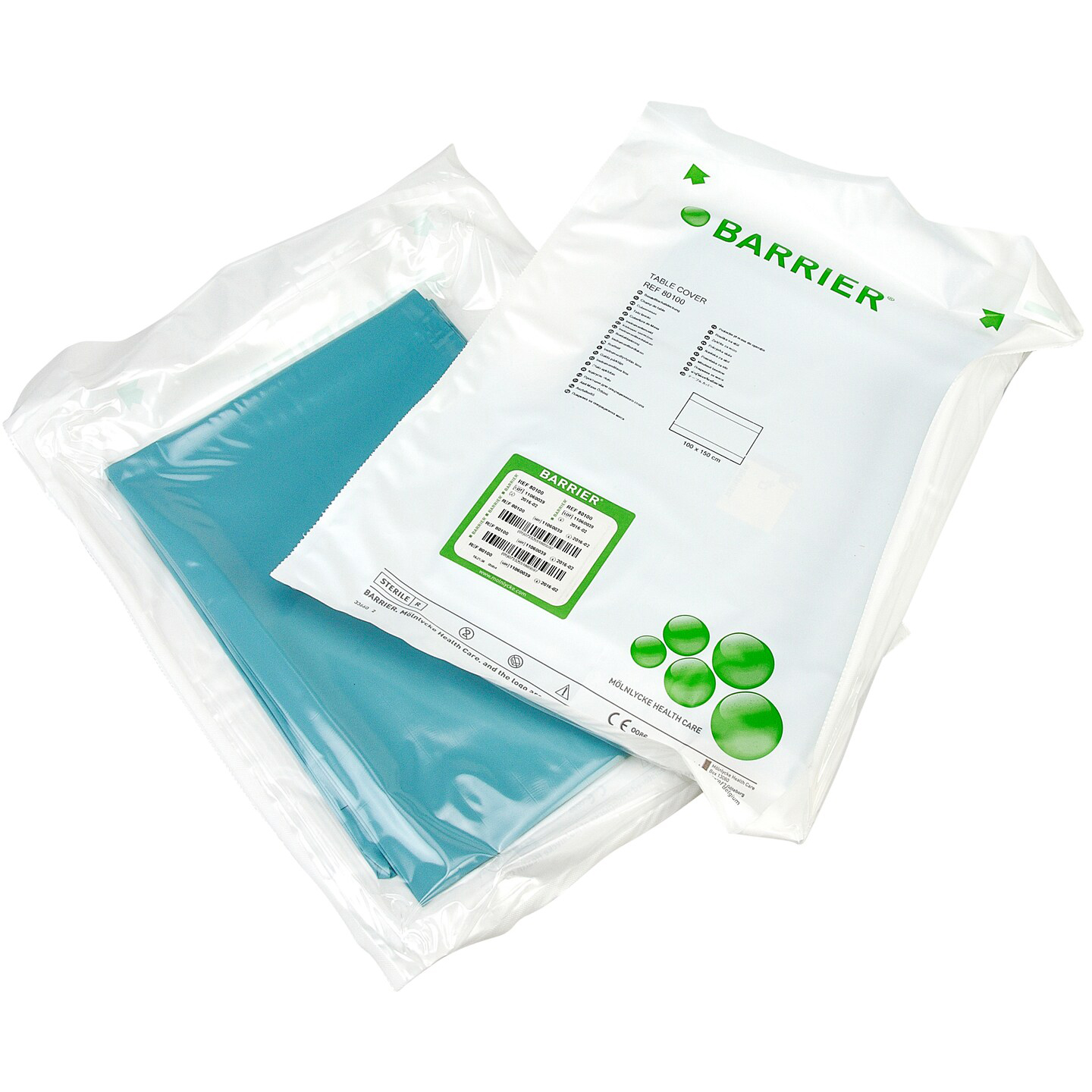 Barrier Instrumentbordslakan, steril 100x150 cm, 40 st
