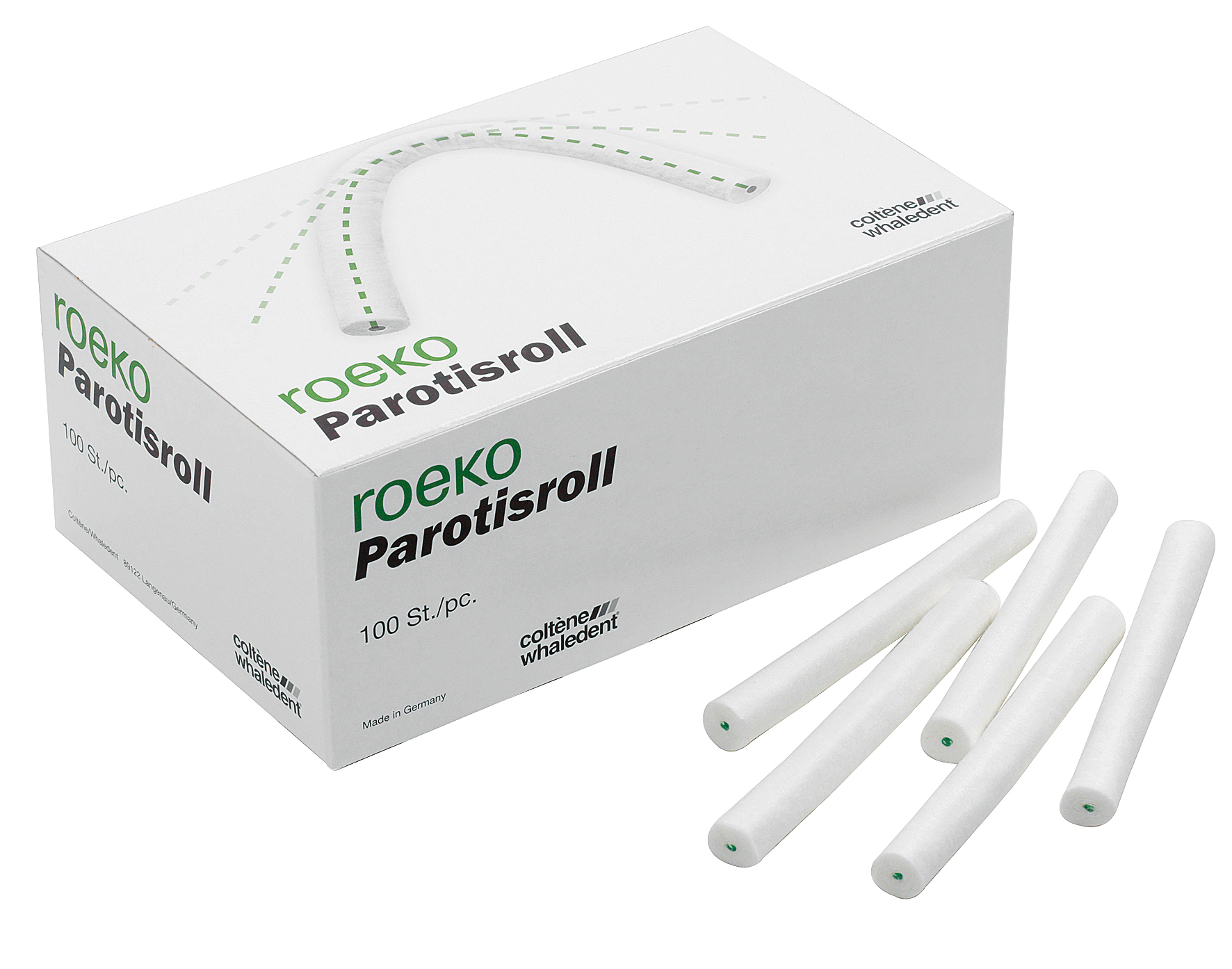 Roeko Parotisrullar Nr 3, 100 x 10 mm